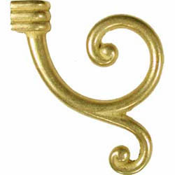 Tube holder curl - D262